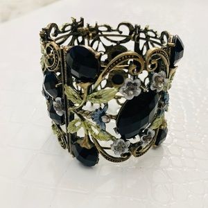 Statement Bracelet  Filigree Cuff Bracelet